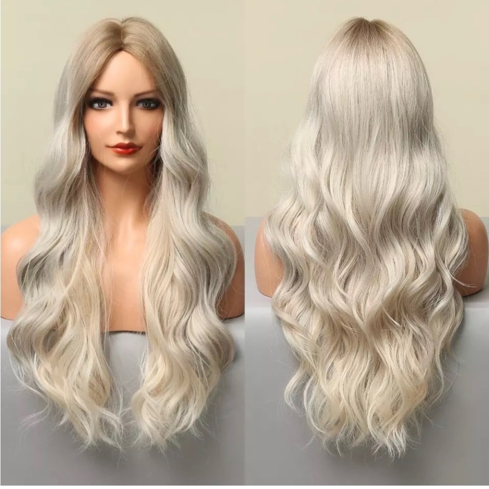 Blonde wig